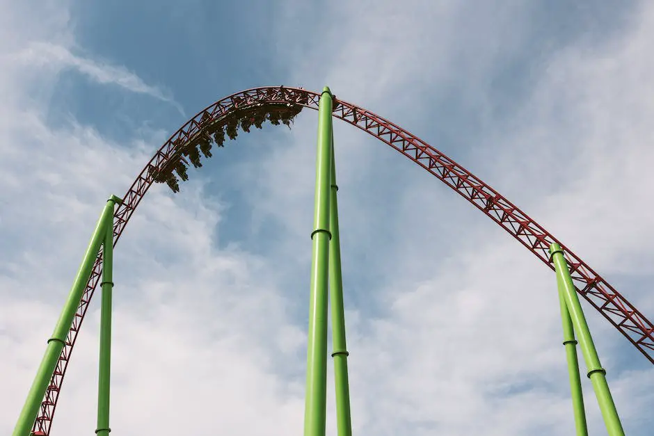 An image of riders on HangTime rollercoaster, with their hands in the air and their faces showing excitement.
