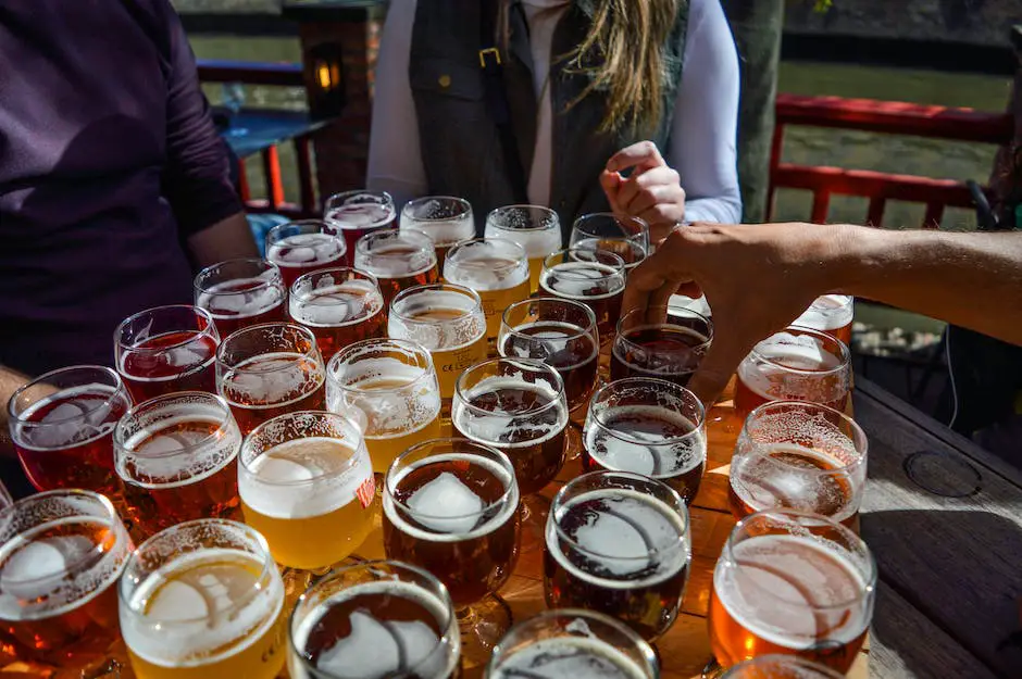 A photo of people enjoying craft beer in San Diego during San Diego Beer Week