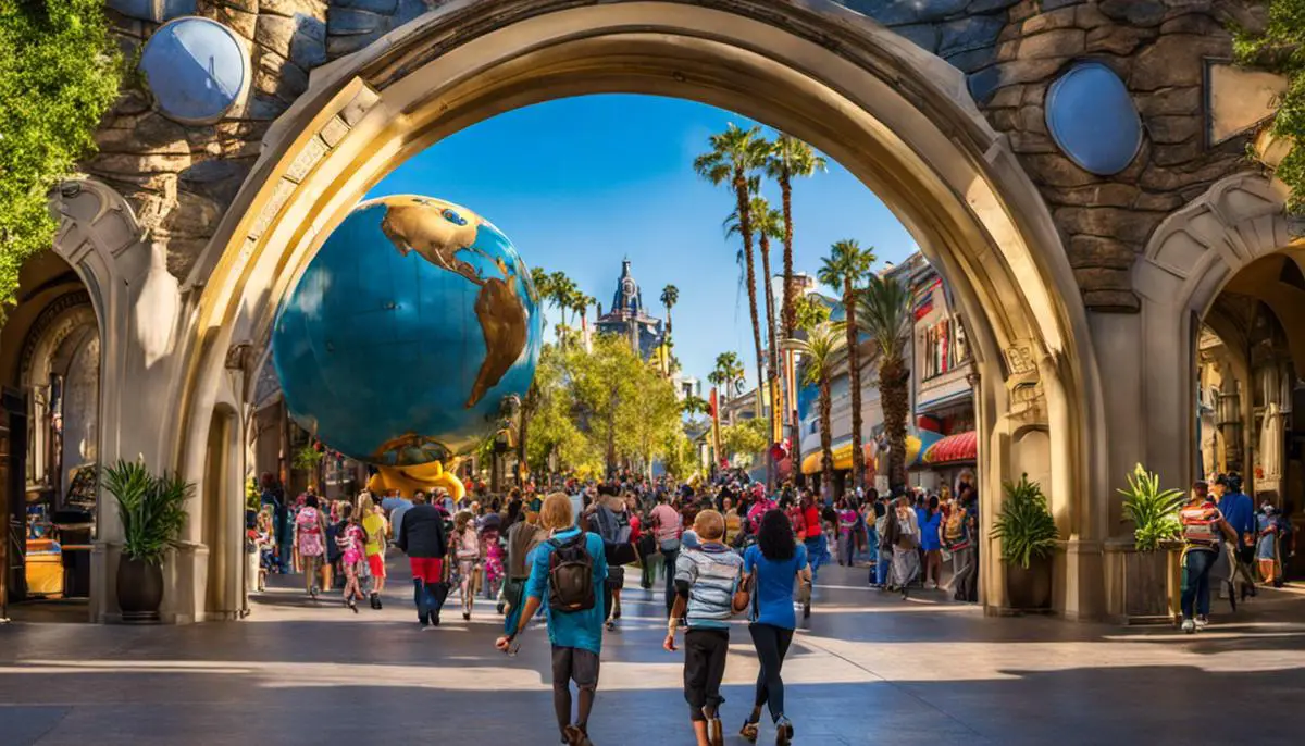 Universal Studios Hollywood tickets with a variety of attractions and characters for someone visually impaired